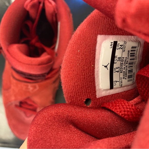 Jordan 8 Retro Valentine’s Day 2018 - Size 7 - Jordan VIII - Picture 7 of 8